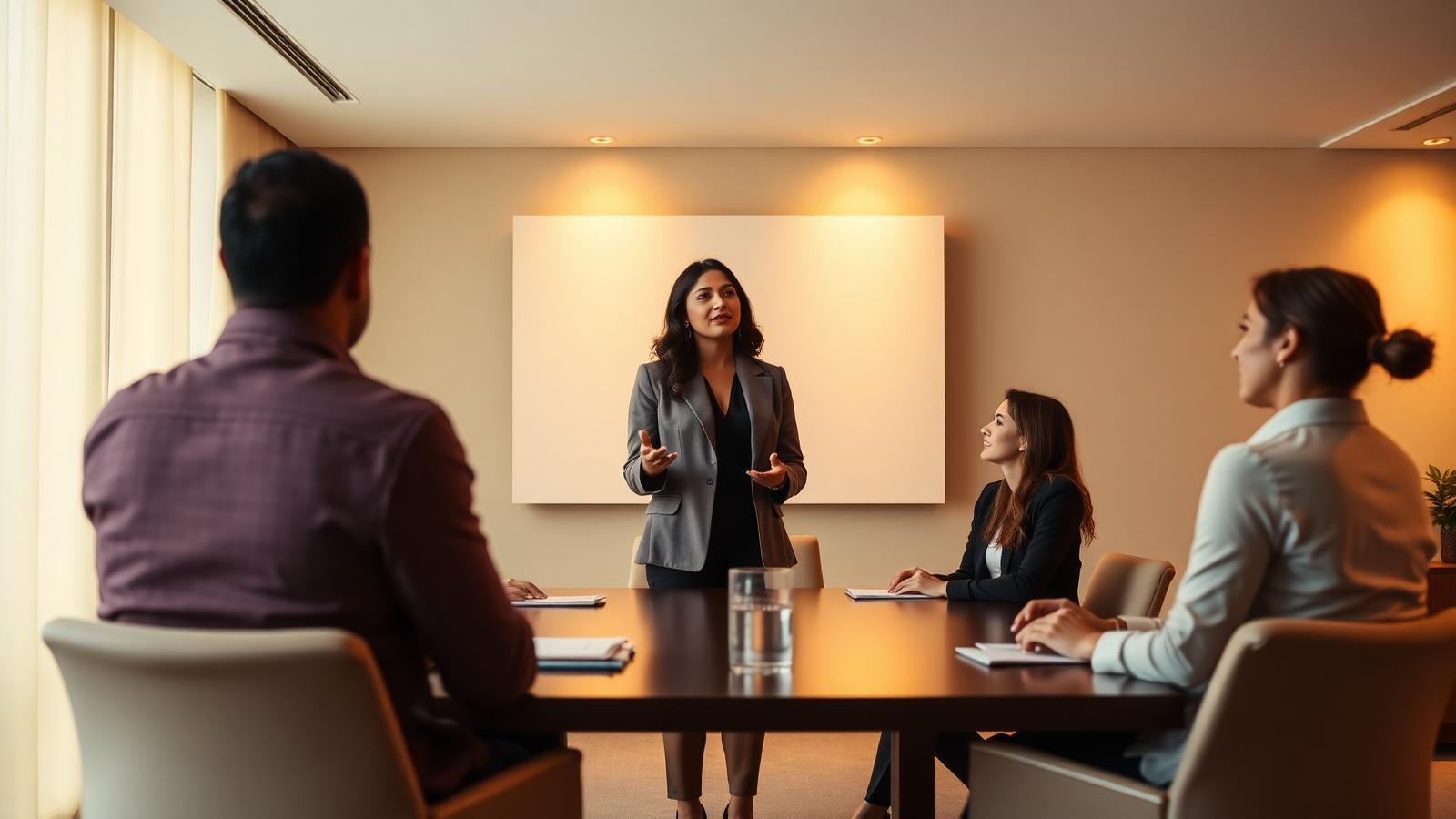 Crea presentaciones profesionales con IA